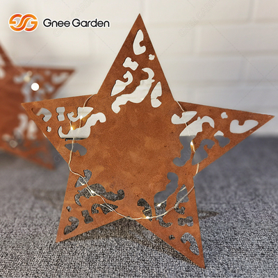 Konfigurowalne metalowe ozdoby ogrodowe ASTM Corten Steel Cięcie laserowe