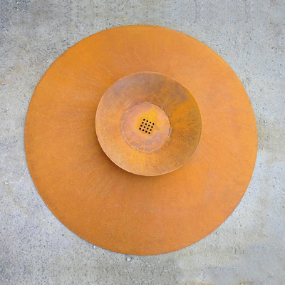 Outdoor Corten Steel Fire Pit Zardzewiały palnik na zewnątrz na podwórko