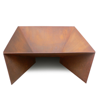 Nowy projekt Stal Corten Metal Wzór Składane palenisko