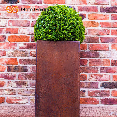 Grubość 0,5 mm do 20,0 mm Corten Outdoor Metal Sadzarka odporna na zużycie