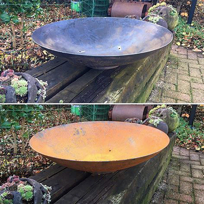 Patio Steel Metal Wood Burning Fire Pit do ogrodu