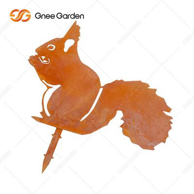 AISI GB Grade Corten Steel Ozdoby ogrodowe Rzeźba zwierząt