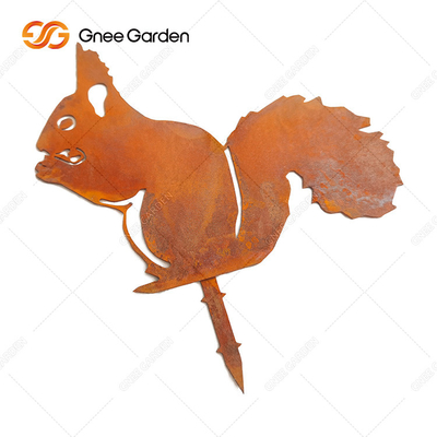 AISI GB Grade Corten Steel Ozdoby ogrodowe Rzeźba zwierząt