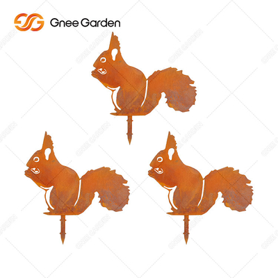 AISI GB Grade Corten Steel Ozdoby ogrodowe Rzeźba zwierząt