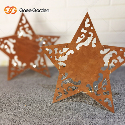 Konfigurowalne metalowe ozdoby ogrodowe ASTM Corten Steel Cięcie laserowe