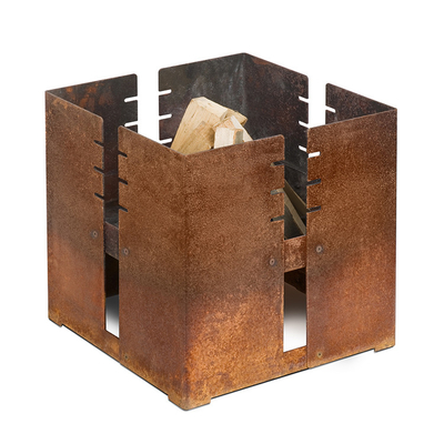 Ekologiczne grille do gotowania na świeżym powietrzu Rust Corten Steel Bbq Grill Odporny na warunki atmosferyczne