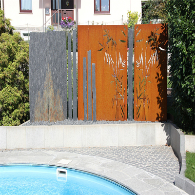 Dom Dekoracyjne metalowe produkty ogrodowe Ekrany ogrodowe Stal Corten High End
