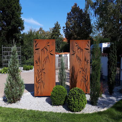 Dom Dekoracyjne metalowe produkty ogrodowe Ekrany ogrodowe Stal Corten High End