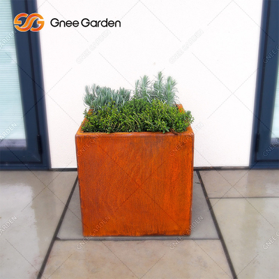 SGS TUV Indoor Outdoor Metal Planter Skrzynki okienne ze stali Corten Anti Aging
