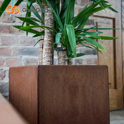 SGS TUV Indoor Outdoor Metal Planter Skrzynki okienne ze stali Corten Anti Aging