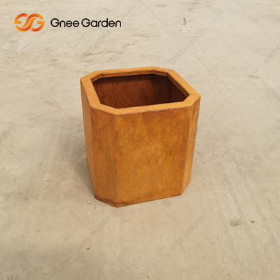 Outdoor Garden Landscape Corten Steel Planter Box Rustykalny odporny na warunki atmosferyczne
