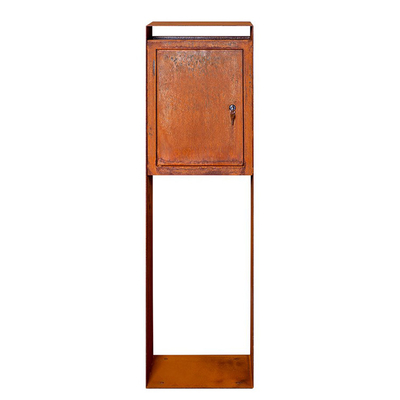 Weathering Steel Corten Steel Metal Drop Box Pionowe dekoracyjne