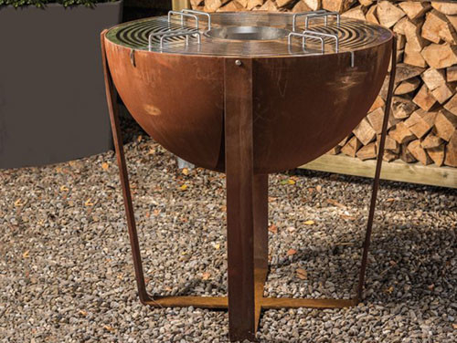 1200mm Dia Wypalanie węgla drzewnego Grille do gotowania na zewnątrz Zatwierdzenie CE