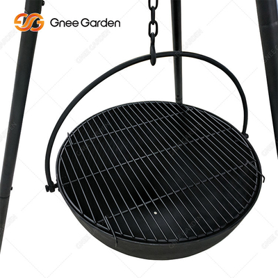 Zewnętrzne grille ze stali Corten na grilla weselnego