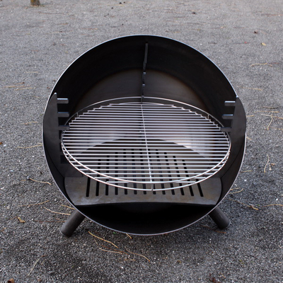 Duże grille do gotowania na zewnątrz Corten Steel Fire Pit Fire Bowl BBQ Grill