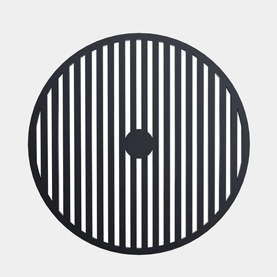Opalane drewnem Corten Metal Grille do gotowania na zewnątrz Grill na węgiel drzewny Corten Steel Bbq