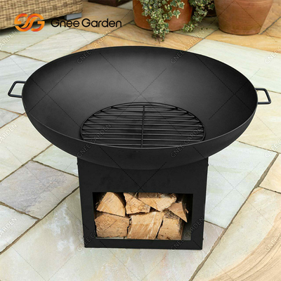 Naturalna rdza Corten Steel Metal Duży grill Grill Outdoor Fire Pit Dostosowany