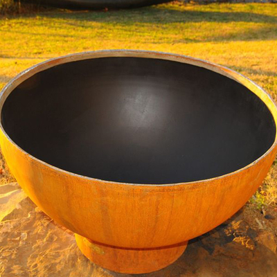 Konfigurowalne paleniska wycinane laserowo Przenośne ognisko ze stali Corten Outdoor Prerusted
