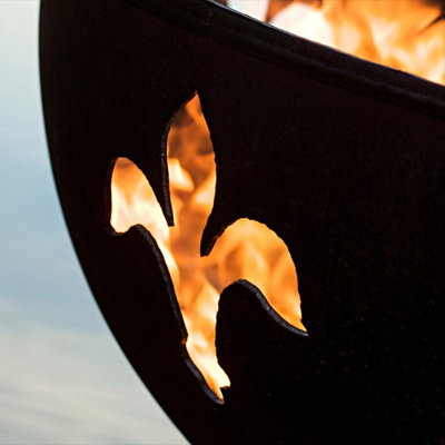 Metalowa miska przeciwpożarowa o średnicy 1200 mm Patio Fire Pit OEM Witamy ODM
