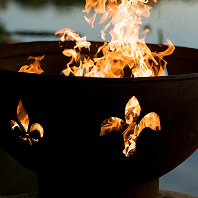 Metalowa miska przeciwpożarowa o średnicy 1200 mm Patio Fire Pit OEM Witamy ODM