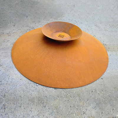Outdoor Corten Steel Fire Pit Zardzewiały palnik na zewnątrz na podwórko