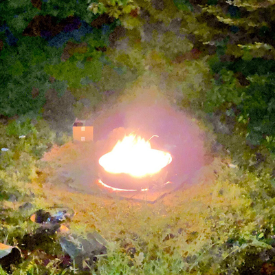 25,5-calowy grzejnik zewnętrzny bezdymny Camping Bonfire Bowl Round Steel
