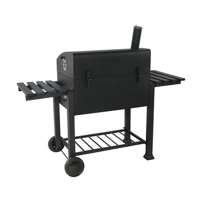 115 cm x 46 cm Czarne przenośne zewnętrzne grille do gotowania na grillu