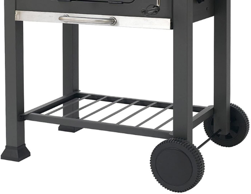Grill na węgiel drzewny Zewnętrzny ze stolikami Ruszt w systemie rusztowym Grille węglowe Grille na świeżym powietrzu Gotowanie na świeżym powietrzu