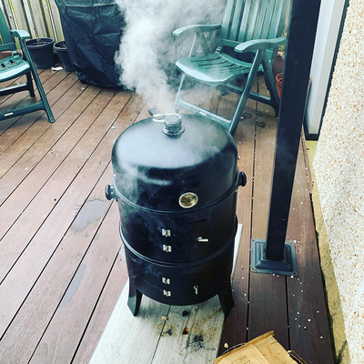 18-calowe grille do gotowania na zewnątrz Przenośny grill węglowy 3 w 1 wielofunkcyjny