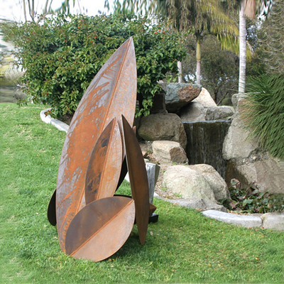 Ogród Krajobraz Corten Steel Sculpture Cactus Metal Yard Art Natural Rusted