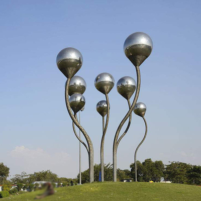 Certyfikowana przez SGS rzeźba ze stali nierdzewnej 316 Outdoor Unique