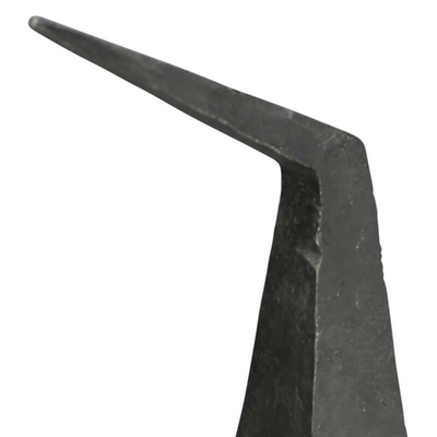 Abstrakcyjna Nordic Outdoor Metal Sculpture Czarna żelazna rzeźba o wysokości 6 cali