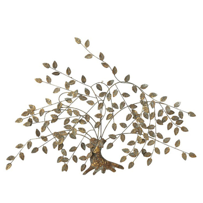 125cm Nordic Gold Metal Wall Art Decor Metal Tree Wall Art dla domu